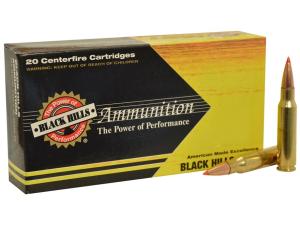 Black Hills Ammunition 260 Remington 140 Grain Hornady ELD Match Box of 20 - 962978 612710132683