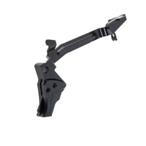 Tyrant Designs Glock Gen 3-4 Pistol Trigger, w/ Bar, Black/Black, TD-GTRIG-3-4-Black-Black-BAR TDGTRIG34BlackBlackBAR