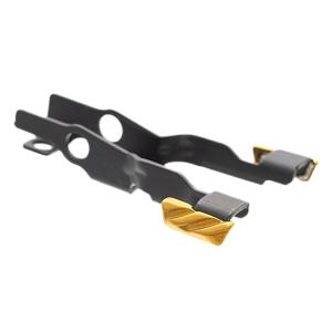Tyrant CNC TD320SCLGOLD Extended Slide Catch Lever 9mm/40 S&amp;W Sig P320 Gold Aluminum/Steel 