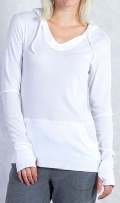 ExOfficio Bugsaway Lumen Hoody - Women's, White, Medium, 2111-2833-1000-M