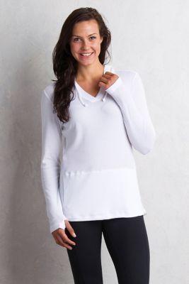 ExOfficio BA Lumen Hoody Women's, White, XXS, 21112833-1000-XXS