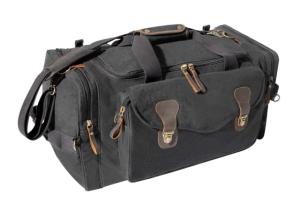 Rothco Canvas Long Weekend Bag, Charcoal Grey, 96110
