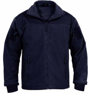 Rothco Spec Ops Tactical Fleece Jacket - Men's, Midnight Navy Blue, Large, 96690-MidnightNavyBlue-L