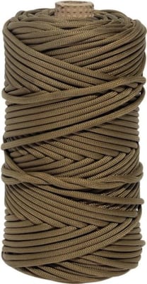 Rothco Nylon Paracord 550lb 300 Ft Tube, Coyote Brown, 32820-CoyoteBrown