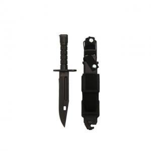 Rothco G.I. Type M-9 Bayonet W/ Sheath, Black, 2135-Black