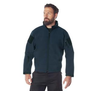 Rothco Covert Ops Lightweight Soft Shell Jacket - Mens, Midnight Navy Blue, Medium, 52620-MidnightNavyBlue-M