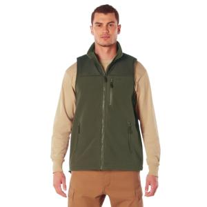 Rothco Spec Ops Tactical Fleece Vest, Olive Drab, M, 96775-OliveDrab-M 613902030299