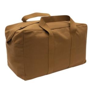 Rothco Canvas Parachute Cargo Bag, Work Brown, 31231-WorkBrown