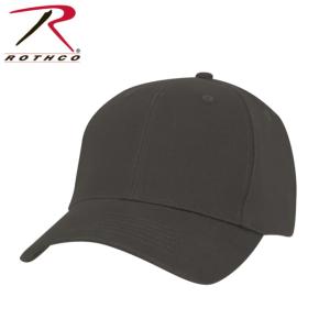 Rothco Supreme Solid Color Low Profile Cap, One Size, Gunmetal Grey, 5894-GunmetalGrey-OneSize