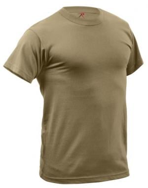 Rothco Quick Dry Moisture Wicking T-shirt, AR 670-1 Coyote Brown, 2XL, 67948-AR670-1CoyoteBrown-2XL
