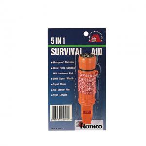 Rothco Deluxe 5-in-1 Survivor Tool, 8405