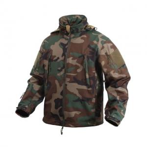 Rothco Special Ops Tactical Soft Shell Jacket, Woodland Camo, 4XL, 99908-WoodlandCamo-4XL