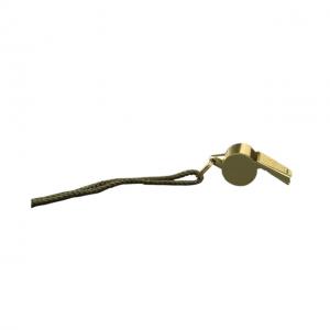 Rothco GI Style Police Whistle, Brass, 10366-Brass