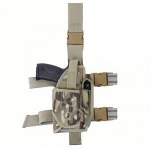 Rothco Deluxe Adjustable Drop Leg Tactical Holster, MultiCam, 10751-MultiCam