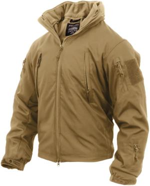 Rothco 3-in-1 Spec Ops Soft Shell Jacket - Mens, Coyote Brown, Medium, 3128-CoyoteBrown-M