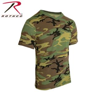Rothco Camo V-Neck T-Shirt - Men's, Medium, 3788-M