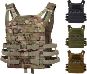 Rothco Lightweight Armor Plate Carrier Vest, Grey, Oversized, 1855-Grey-Oversized