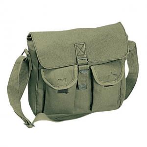 Rothco Canvas Ammo Shoulder Bag, Olive Drab, 2277-OliveDrab