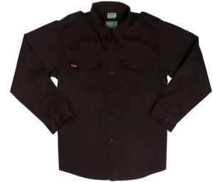 Rothco Vintage Fatigue Shirt - Men's, Black, Small, 2457-Black-S