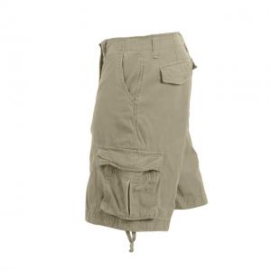 Rothco Vintage Infantry Utility Shorts, Khaki, 2XL, 2548-Khaki-2XL