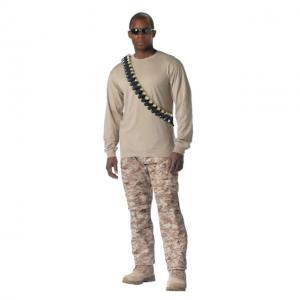 Rothco Shotgun Shell Bandolier, Black, 2978-Black