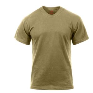 Rothco AR 670-1 Coyote T-Shirt, L, 67847-L 67847283