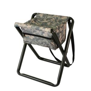 Rothco Deluxe Stool With Pouch, ACU Digital Camo, 4546-ACUDigitalCamo