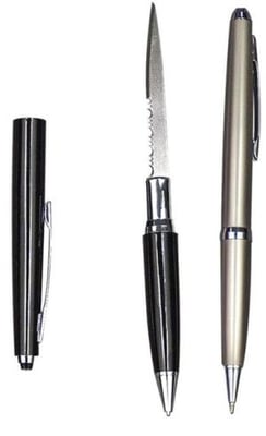 Rothco Pen And Knife Combo, Black, 3170-Black