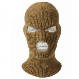 Rothco 3 Hole Face Mask, Coyote Brown, 5439-CoyoteBrown