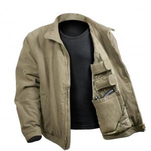 Rothco 3 Season Concealed Carry Jacket, Khaki, L, 5385-Khaki-L