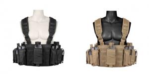 Rothco Operators Tactical Chest Rig, Black, 67550-Black