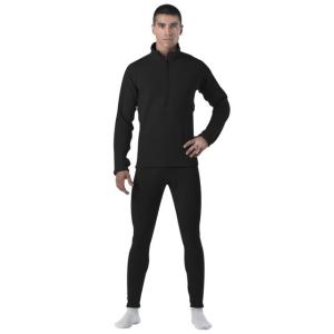 Rothco ECWCS Gen III Level II Mid-Weight Underwear Top - Mens, Black, Medium, 69030-Black-M 69030311