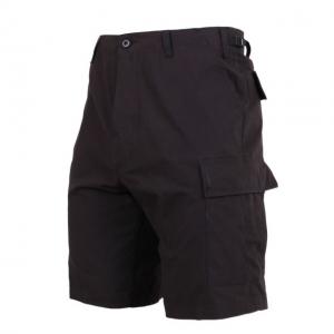 Rothco Rip-Stop BDU Shorts, Black, 3XL, 7049-Black-3XL
