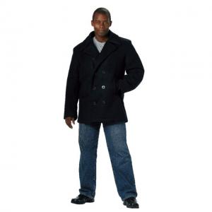Rothco US Navy Type Pea Coat, Navy Blue, XL, 7270-NavyBlue-XL