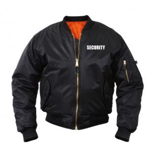 Rothco MA-1 Flight Jacket With Security Print, XL, 7357-XL