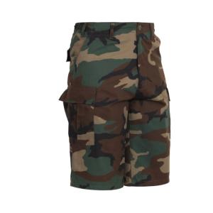 Rothco Long Length Camo BDU Short, Woodland Camo, Small, 7765-WoodlandCamo-S