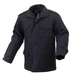 Rothco M-65 Field Jacket, Black, 3XL, 8446-Black-3XL 