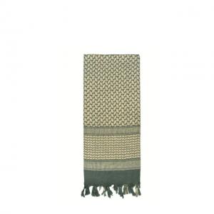 Rothco Shemagh Tactical Desert Scarf, Foliage Green, 8537-FoliageGreen