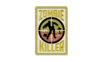 Rothco Zombie Killer Morale Patch, Red, 72184-Red