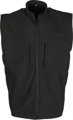 Rothco Concealed Carry Soft Shell Vest, Black, 3XL, 86502-Black-3XL