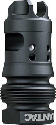 LanTac USA LLC, Dragon Muzzle Brake, 308 Winchester/762NATO, Fits AR Rifles, 5/8X24 Thread Pattern, Dead Air Xeno HUB Compatible, QPQ Finish, Black 