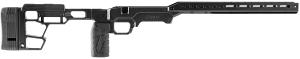 Mdt Sporting Goods Inc The Competitor LSS Gen3 Rifle Chassis System, Black 27" OAL LSS GEN3 Chassis Body Trigger Guard Vertical Grip - Elite XTN Buttstock Interface Competition Forend SRS-X Lite Buttstock Fits Savage Long Action - 114911BLK
