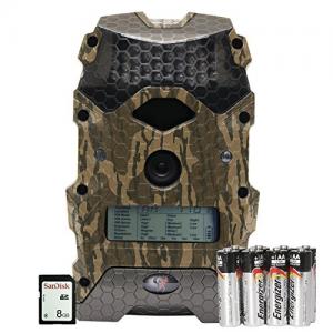 Wildgame Innovations Mirage 16" Trail Camera with Batteries & SD Card, Mossy Oak Bottomland, Ready To Scout Package 616376510076