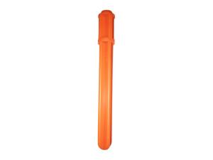 Lenwood Leather Training Plug 45 Caliber Barrels Polymer Orange - 702476