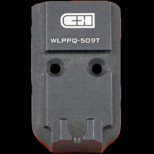 C&H Precision V4 MIL/LEO Holosun 509T Optics Mounting Plate With Rear Sight for PPQ, Q4, Q5 Pistols WLPPQ-509T-RSR