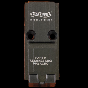 C&H Precision V4 MIL/LEO ACRO Optics Mounting Plate with Rear Sight for PPQ / Q4 / Q5 WLPPQ-ACRO-RSR