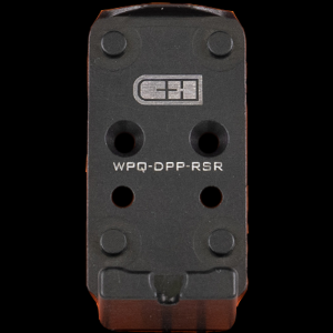 C&H Precision V4 MIL/LEO Leupold Delta Point Pro Optics Mounting Plate w/ Rear Sight for PPQ / Q4 / Q5 Pistols 616943731743