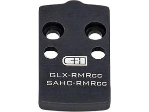 C&H Precision Pistol Red Dot Adapter Plate Matte Springfield Armory Hellcat - 977545 SAHC-RMRcc