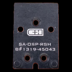 C&H Precision RMR Optics Mounting Plate for Springfield OSP Pistols SA-OSP-RSH