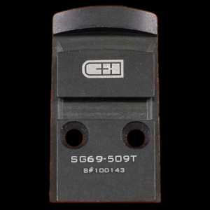 C&H Precision SIG RX / Pro Series Romeo1 Pro FILLER to Holosun 509T Optic Steel Mounting Plate for P226 / P229 SG69-509T-ST